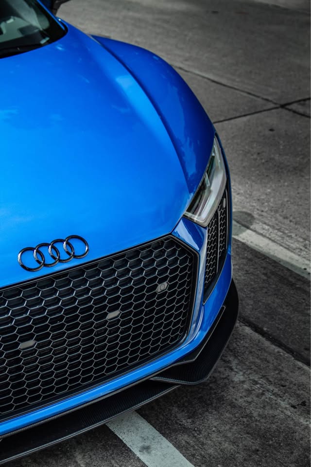 Carbon Fiber Front Lip - Audi R8 V10 Plus