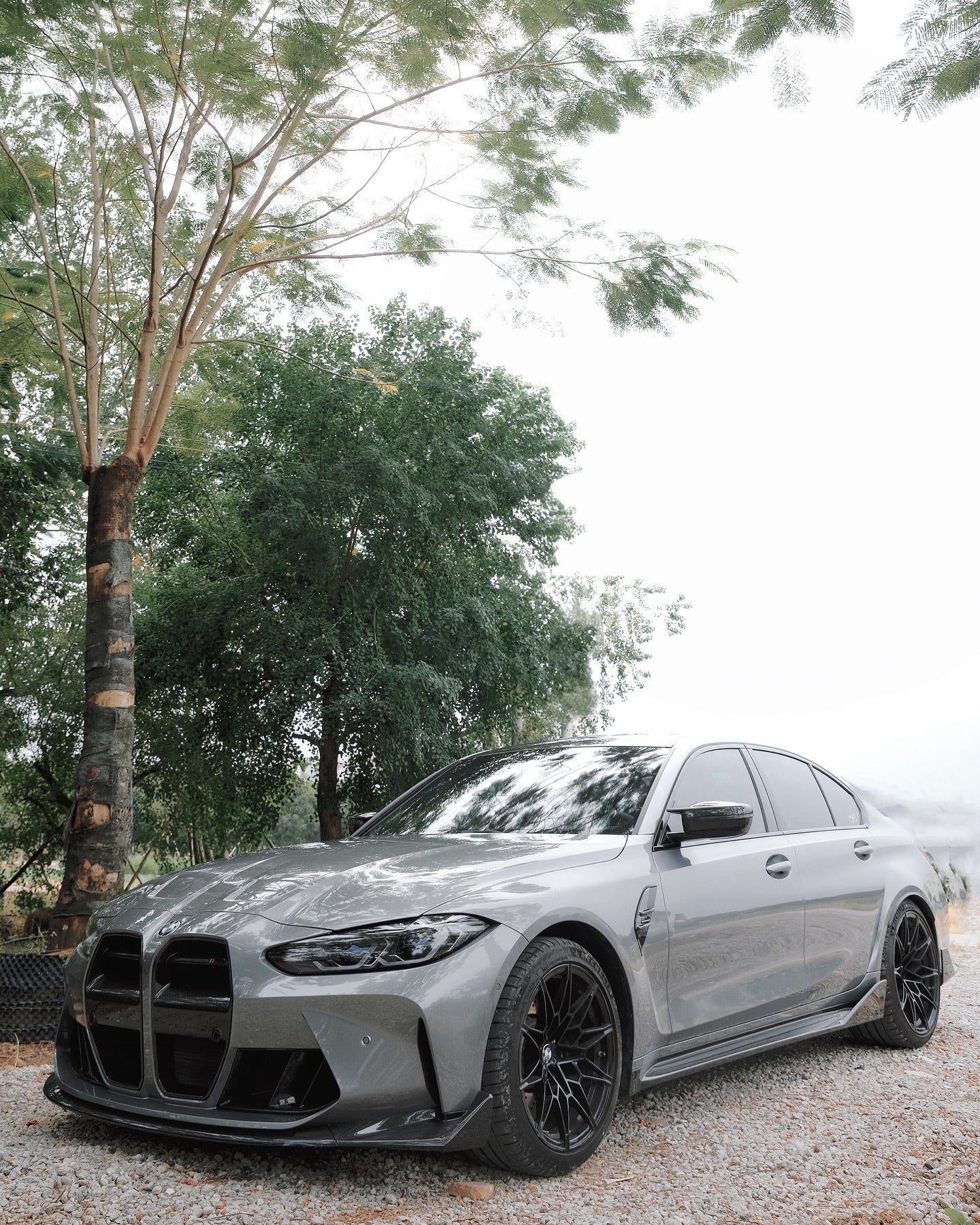 Dry Carbon Fiber CSL Style Front Lip - BMW G80 M3 & G82/G83 M4