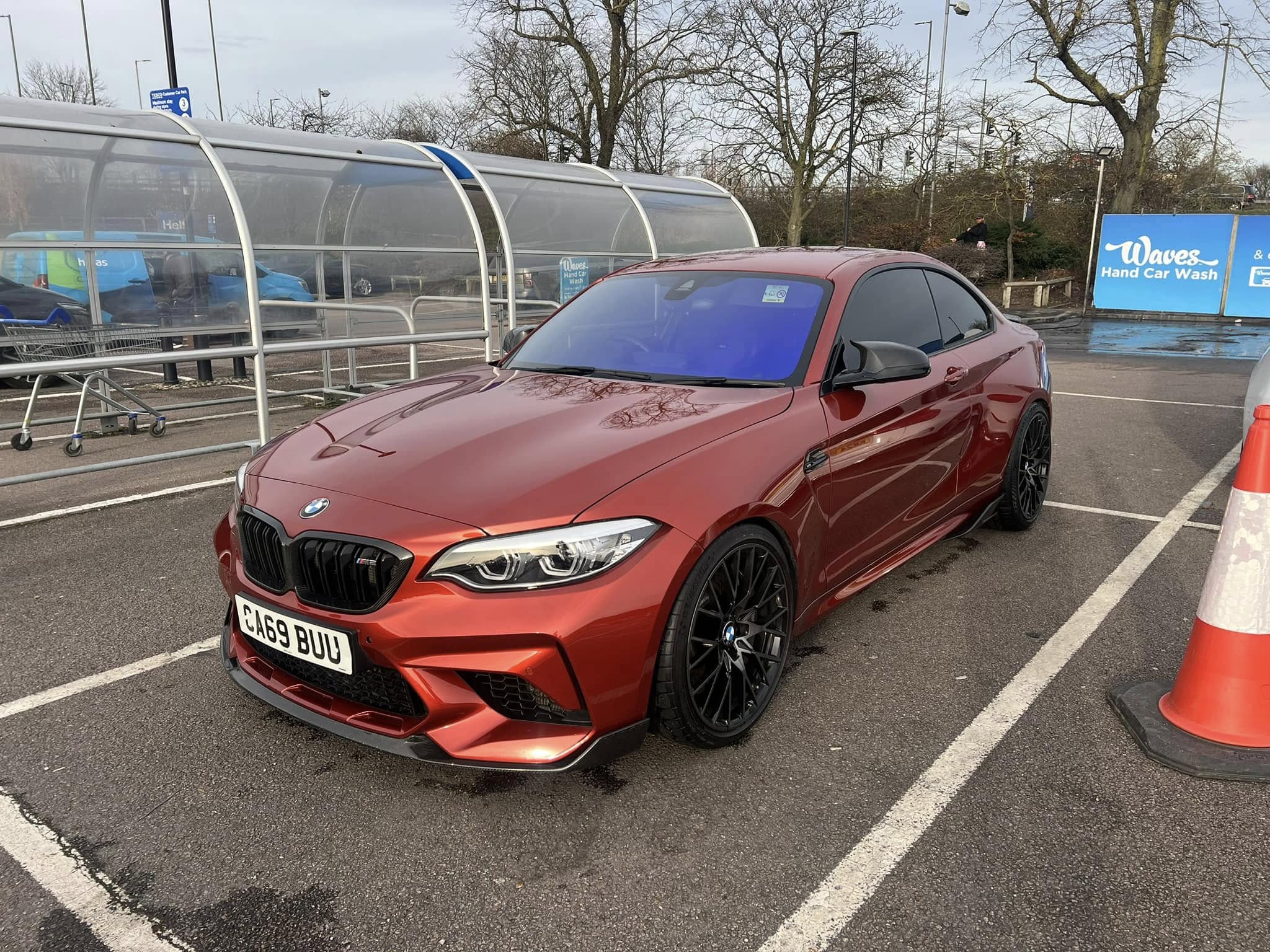 CS style Carbon Fiber Front Lip - BMW F87 M2 Competition / Base M2