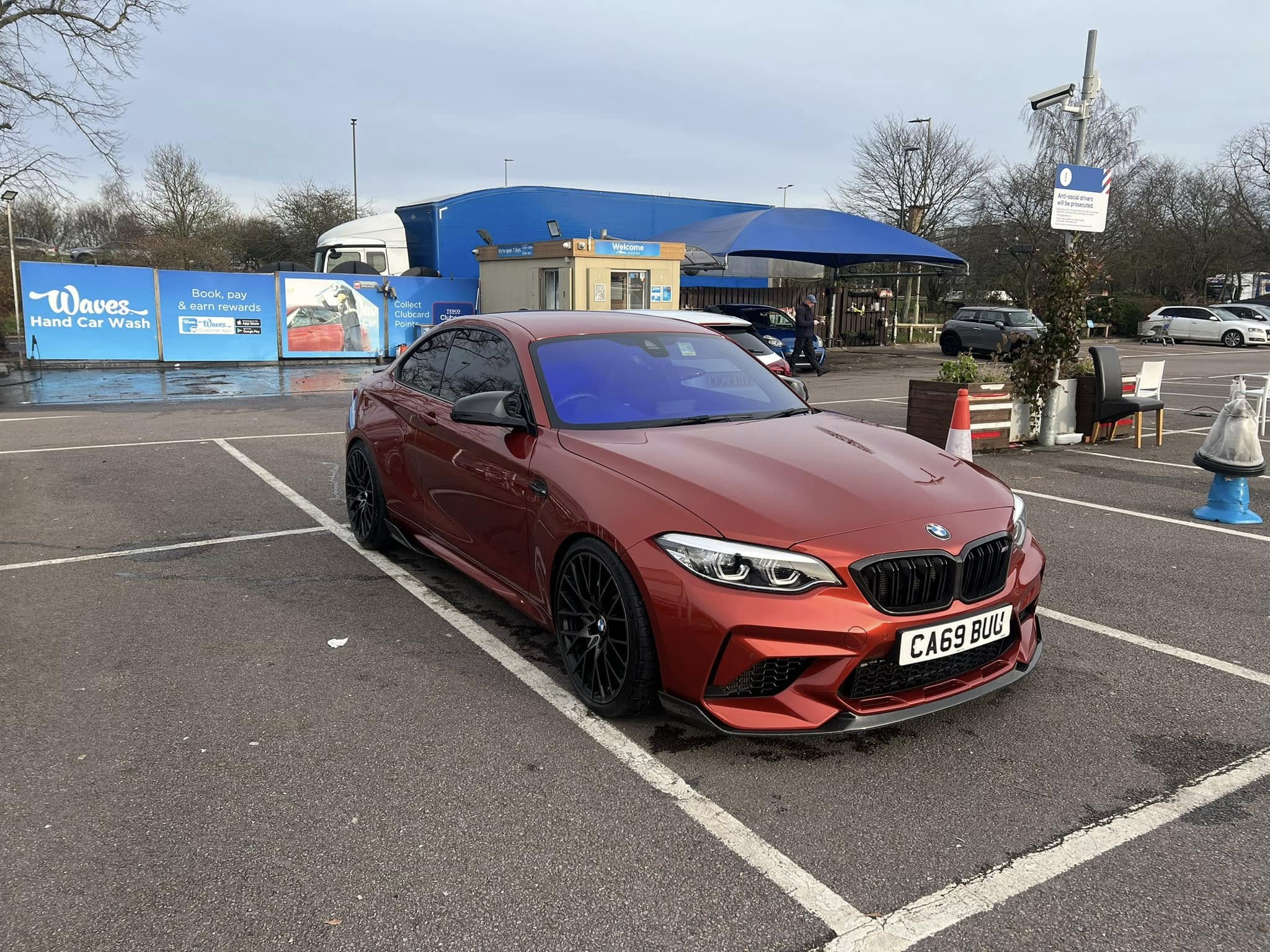 CS style Carbon Fiber Front Lip - BMW F87 M2 Competition / Base M2