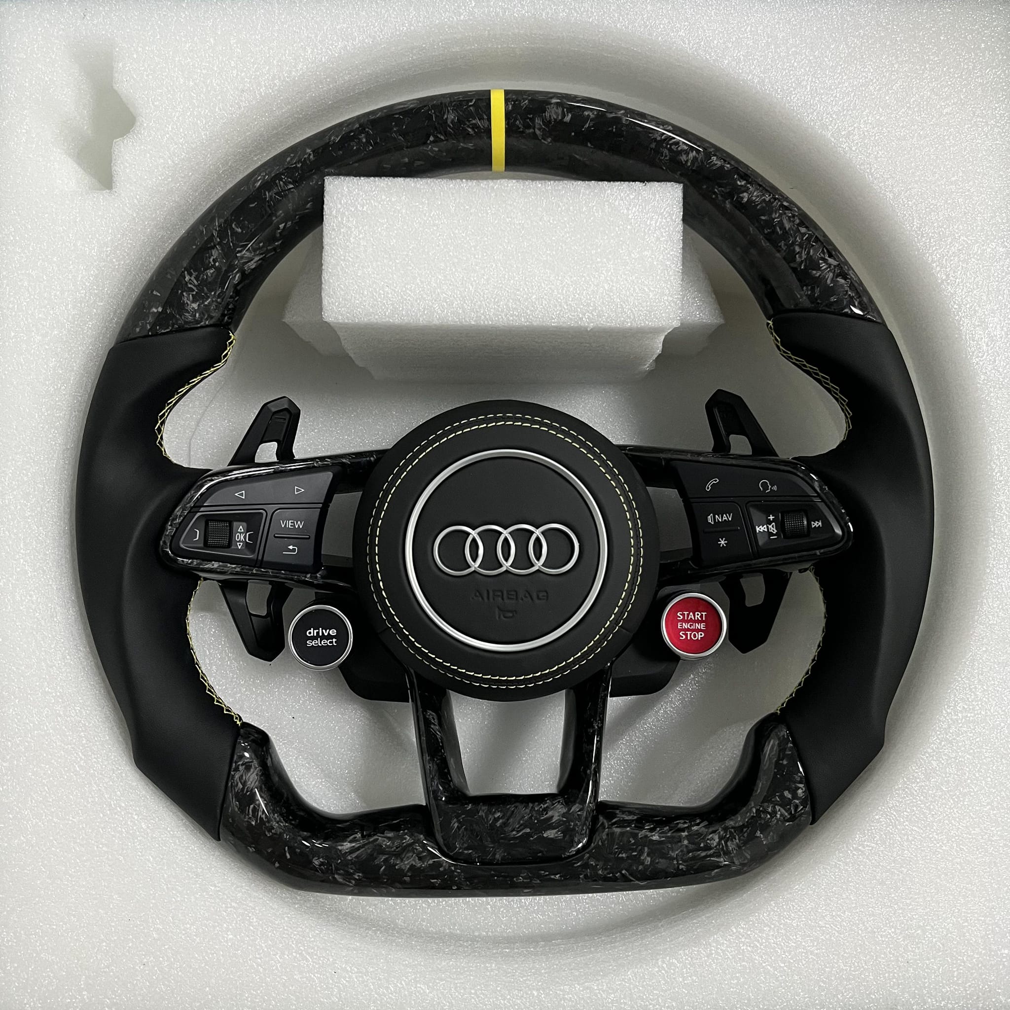Full Custom Steering Wheel - Audi R8 / TTRS