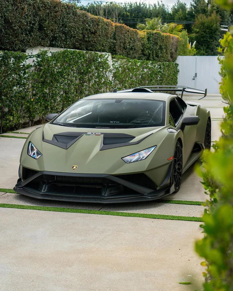 Carbon Fiber Front Splitter Lip - Lamborghini Huracan STO