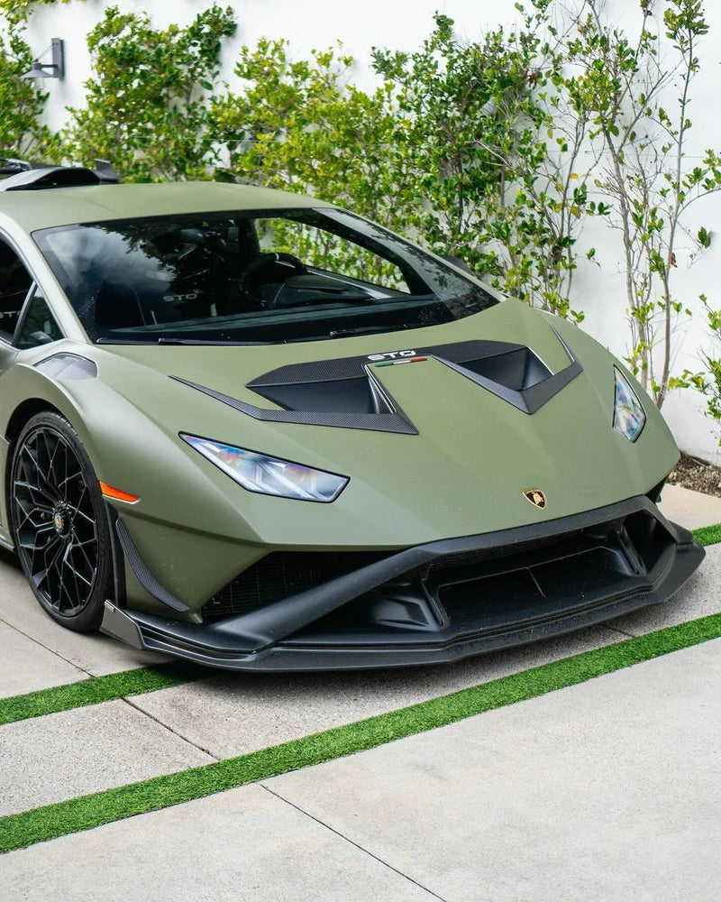 Carbon Fiber Front Splitter Lip - Lamborghini Huracan STO