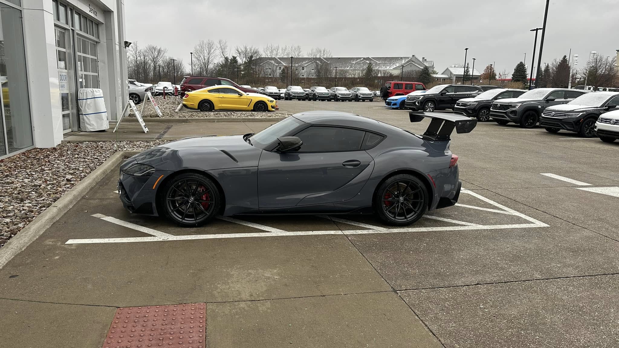 Carbon Fiber VA Style Rear Spoiler Wing -  Toyota Supra A90 A91 MK5