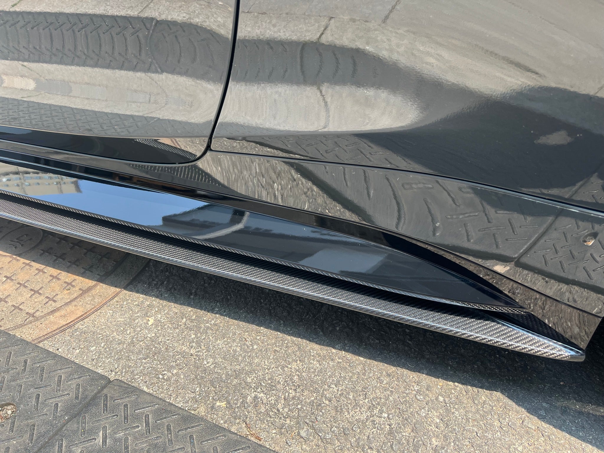 Carbon Fiber Side Skirts Extension - BMW G80 M3 & G82 / G83 M4