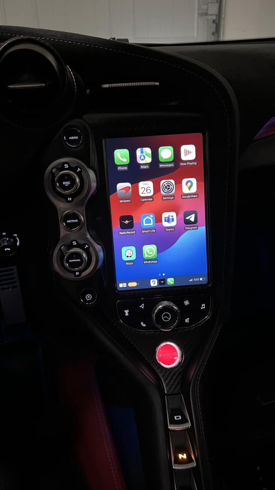 OEM Screen Apple Carplay & Android Auto Module Upgrade - Mclaren 650s /MP4 12c