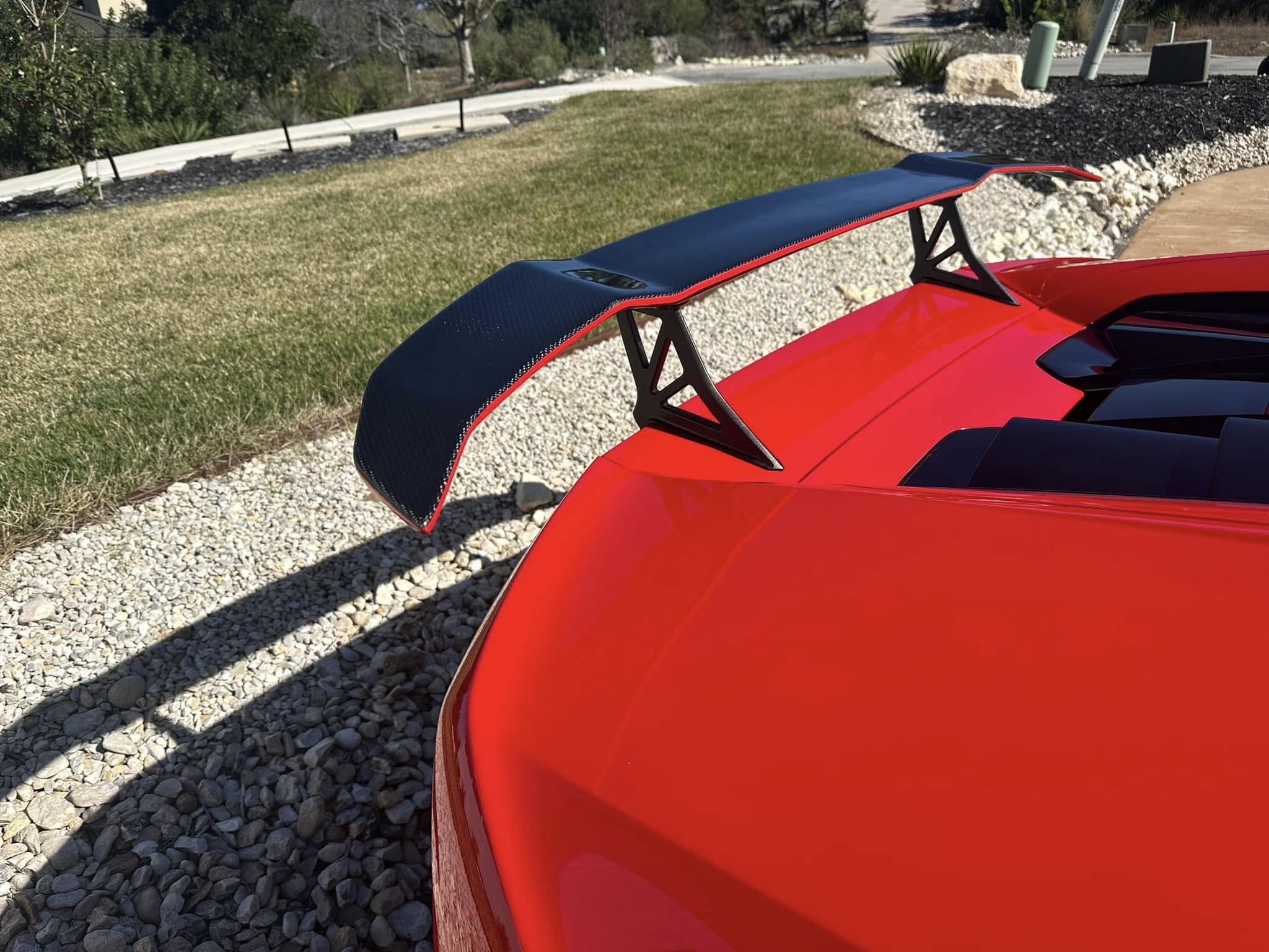 GT Carbon Fiber GT Rear Wing - Lamborghini Huracan