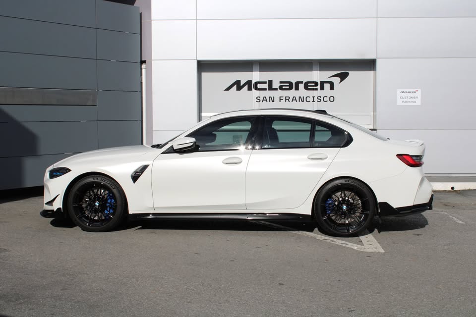 MP Style Gloss Black Rear Canard - BMW G80 & G81