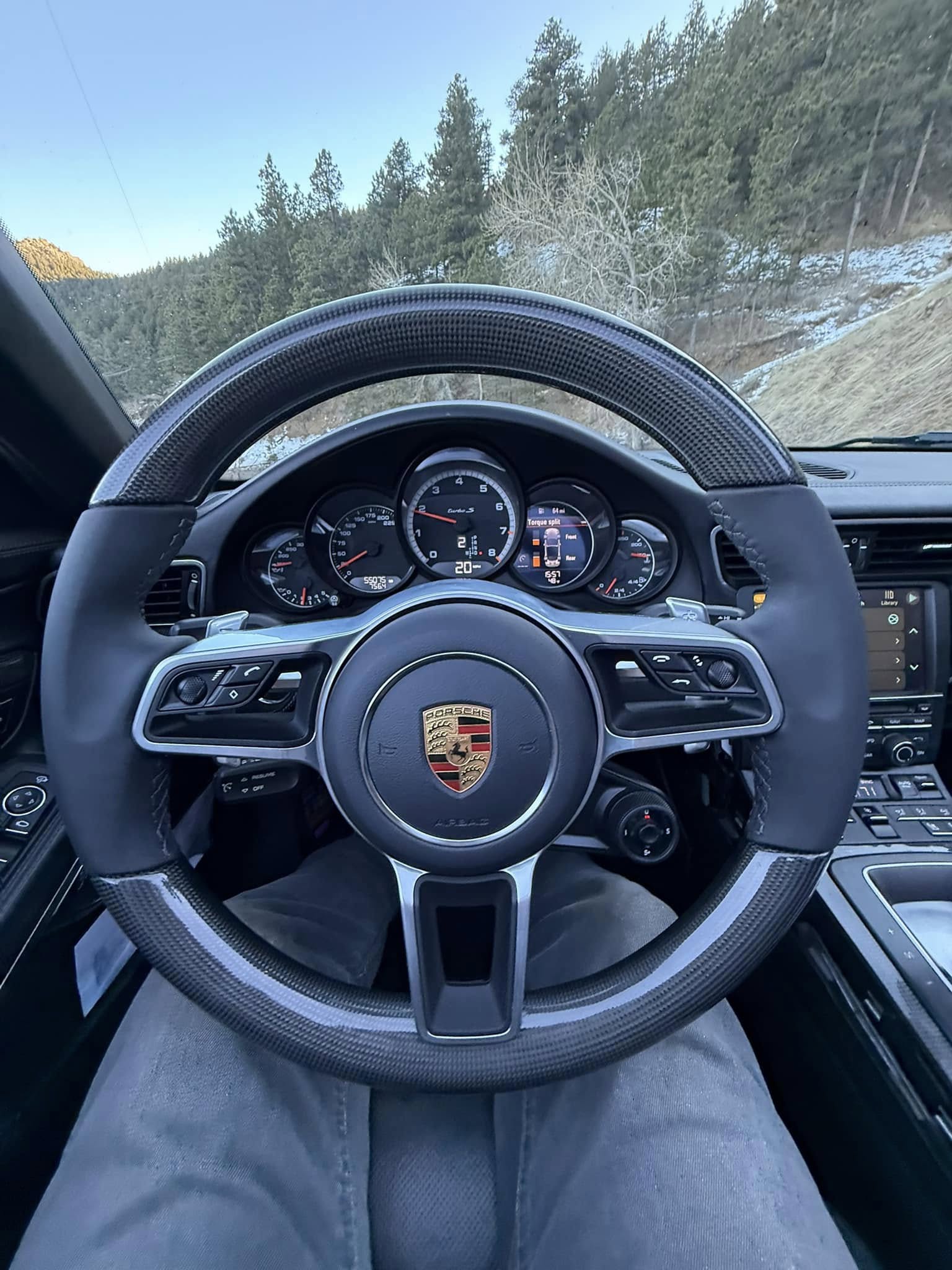 Full Custom Steering Wheel - Porsche Porsche 718 981 991 992 Macan Panamera 971 Cayenne Taycan Boxster Cayman GT