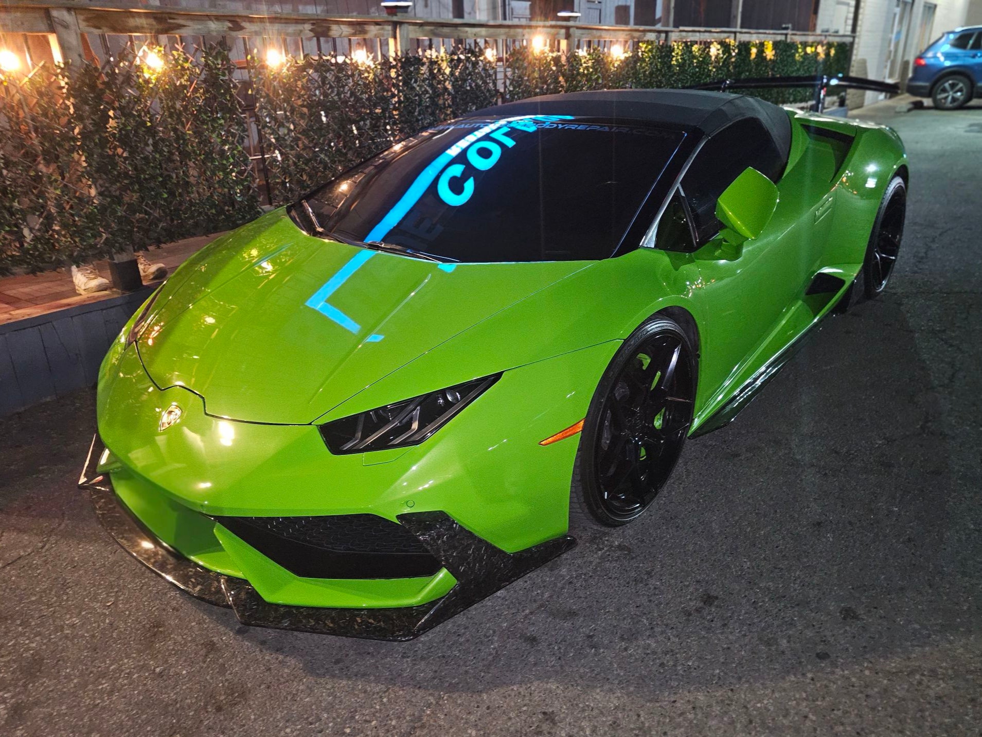 Carbon Fiber Front Lip - Lamborghini Huracan LP610