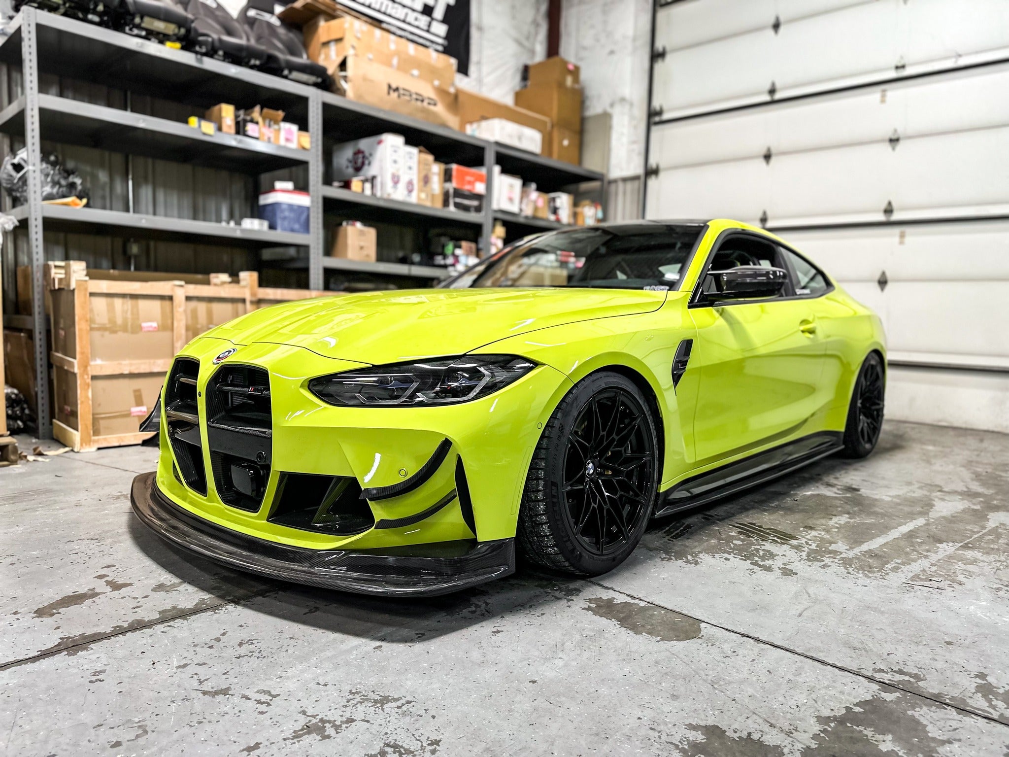 GT4 Carbon Fiber Front Lip - BMW G80 & G81 / G82 & G83 M4