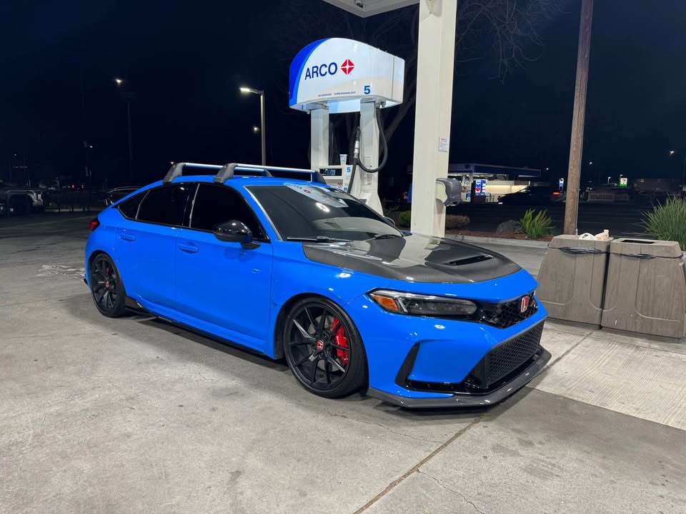 Carbon Fiber OEM Style Front Engine Hood - Honda Civic 11th TYPE R FL5