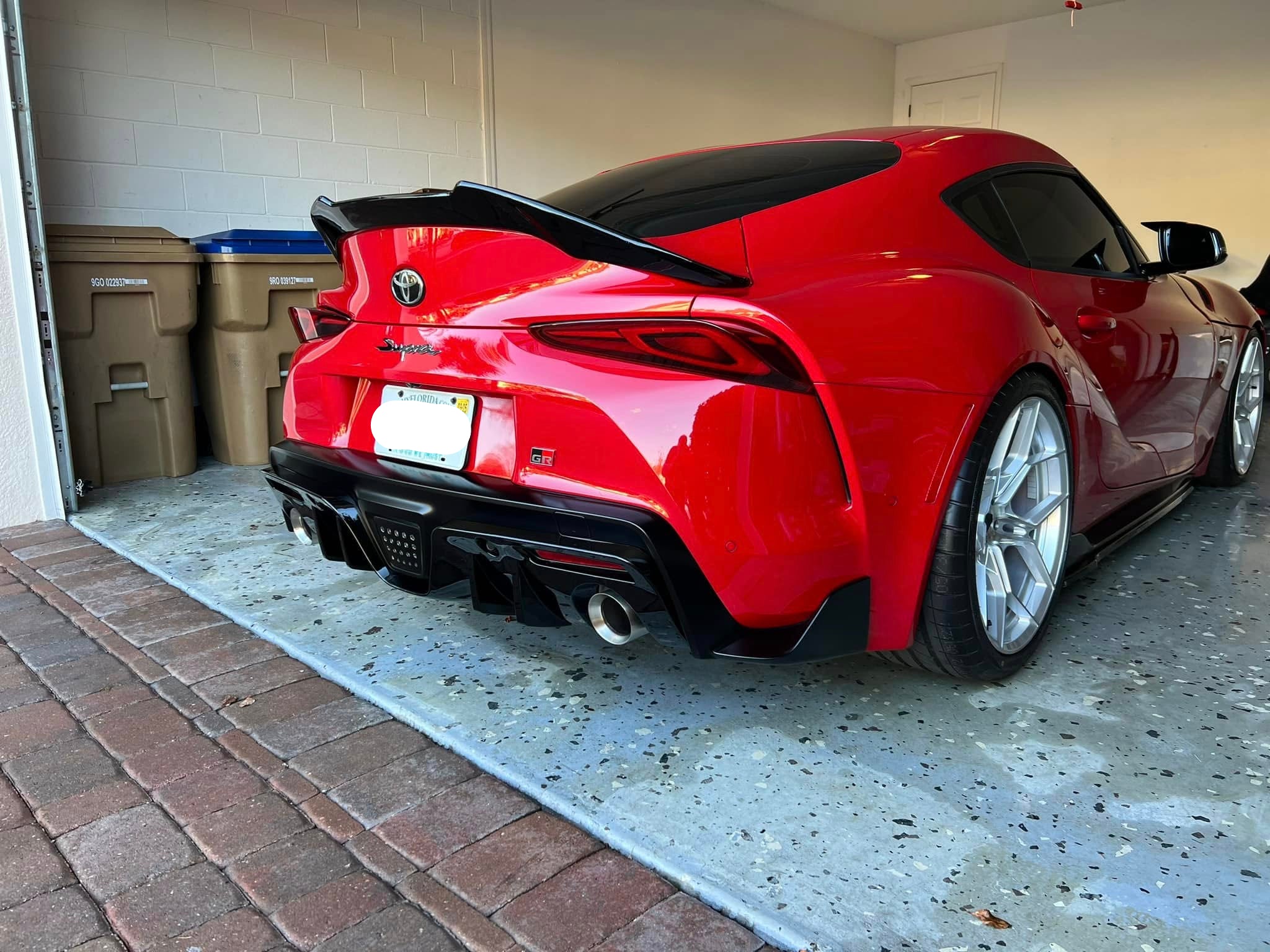 Gloss Black High Kick Rear Trunk Spoiler - Toyota Supra A90 A91 MK5
