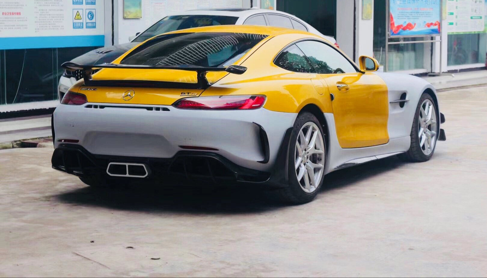 Carbon Fiber GTR Style Conversion Kit - Mercedes AMG GT/GTS