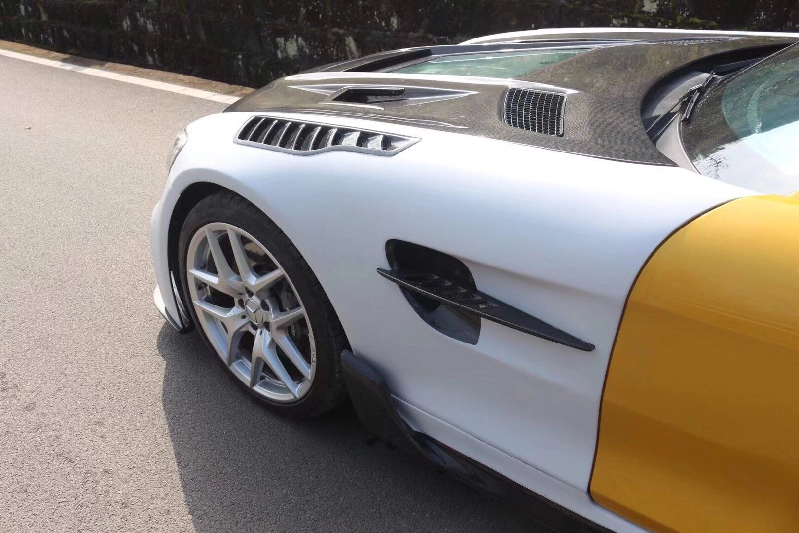 Carbon Fiber GTR Style Conversion Kit - Mercedes AMG GT/GTS