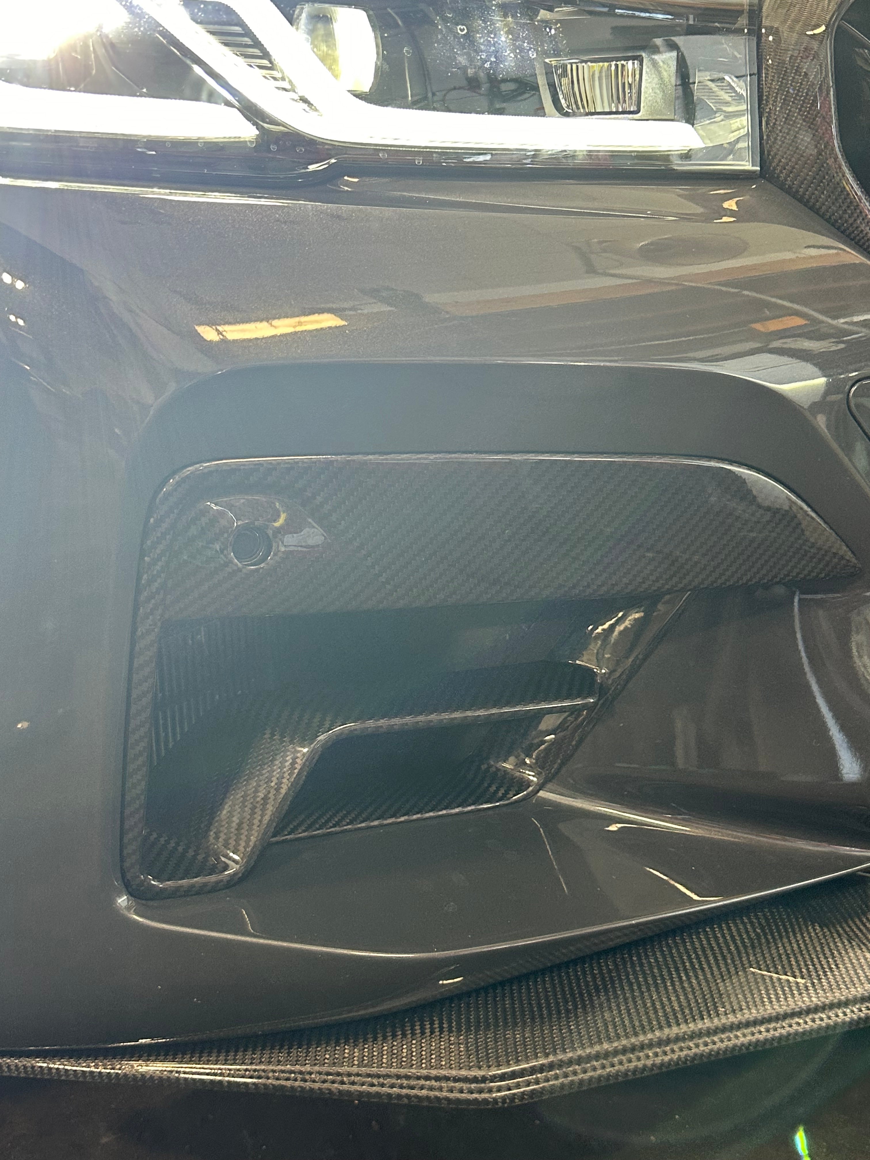 Carbon Fiber Front Bumper Air Vent Cover - BMW M5 F90/G30 21-23