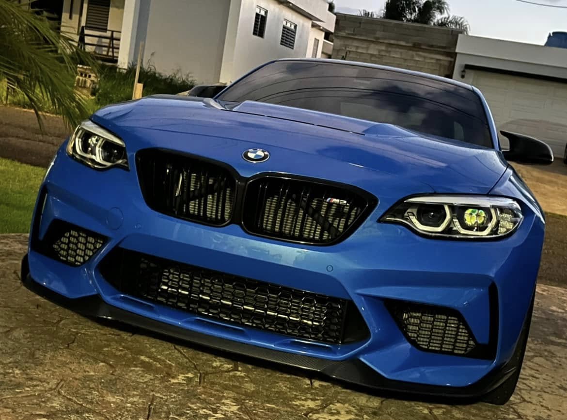 CS style Carbon Fiber Front Lip - BMW F87 M2 Competition / Base M2