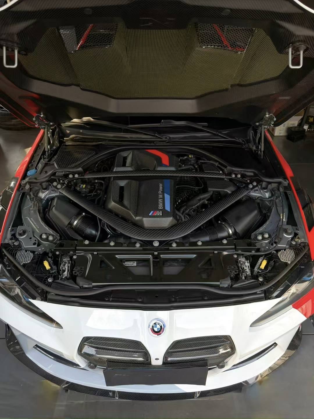 Carbon Fiber Strut Brace V2 - BMW G87 M2 / G80 M3 & G82 / G83 M4