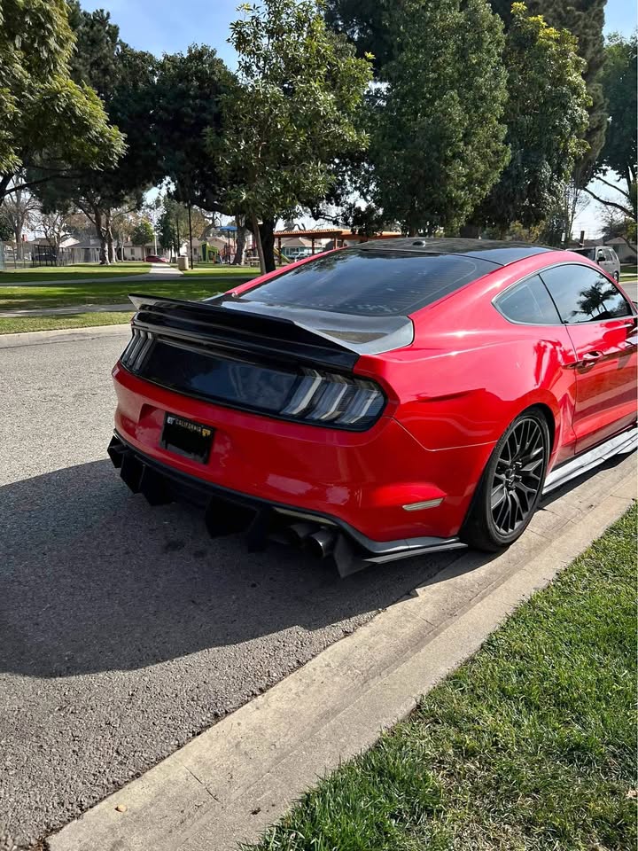 Carbon Fiber Duckbill Rear Trunk Lid - Ford Mustang