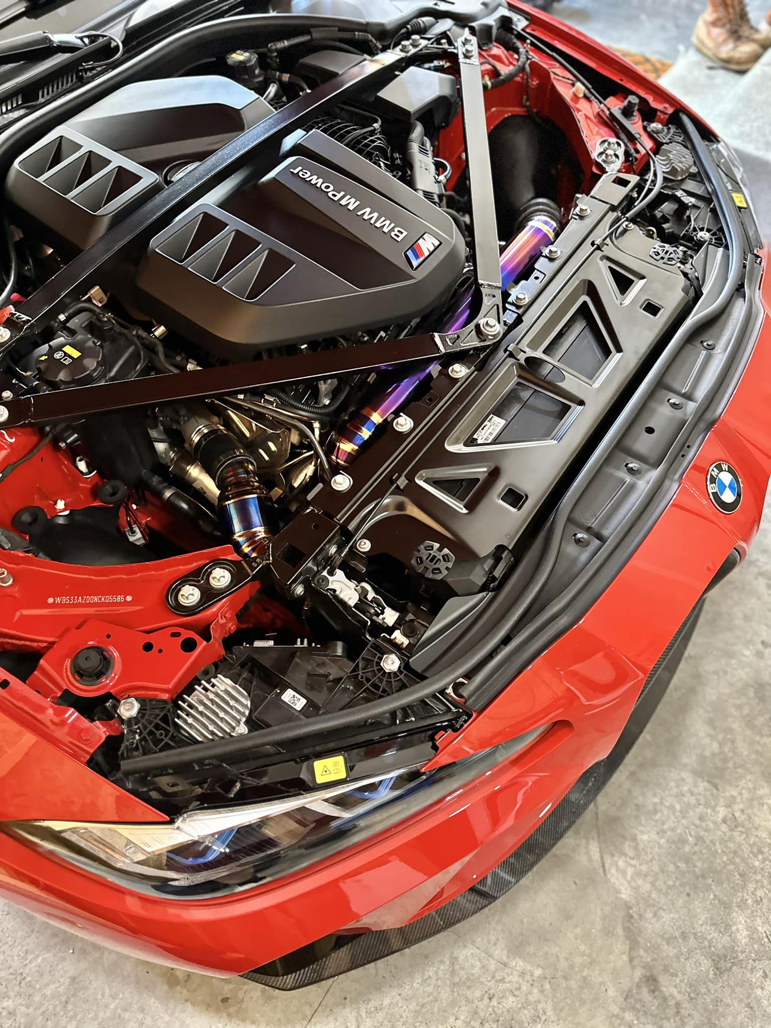 S58 High-Flow Front Mount Air Intakes - BMW G87 M2 G80 M3 G82 M4 S58 engine