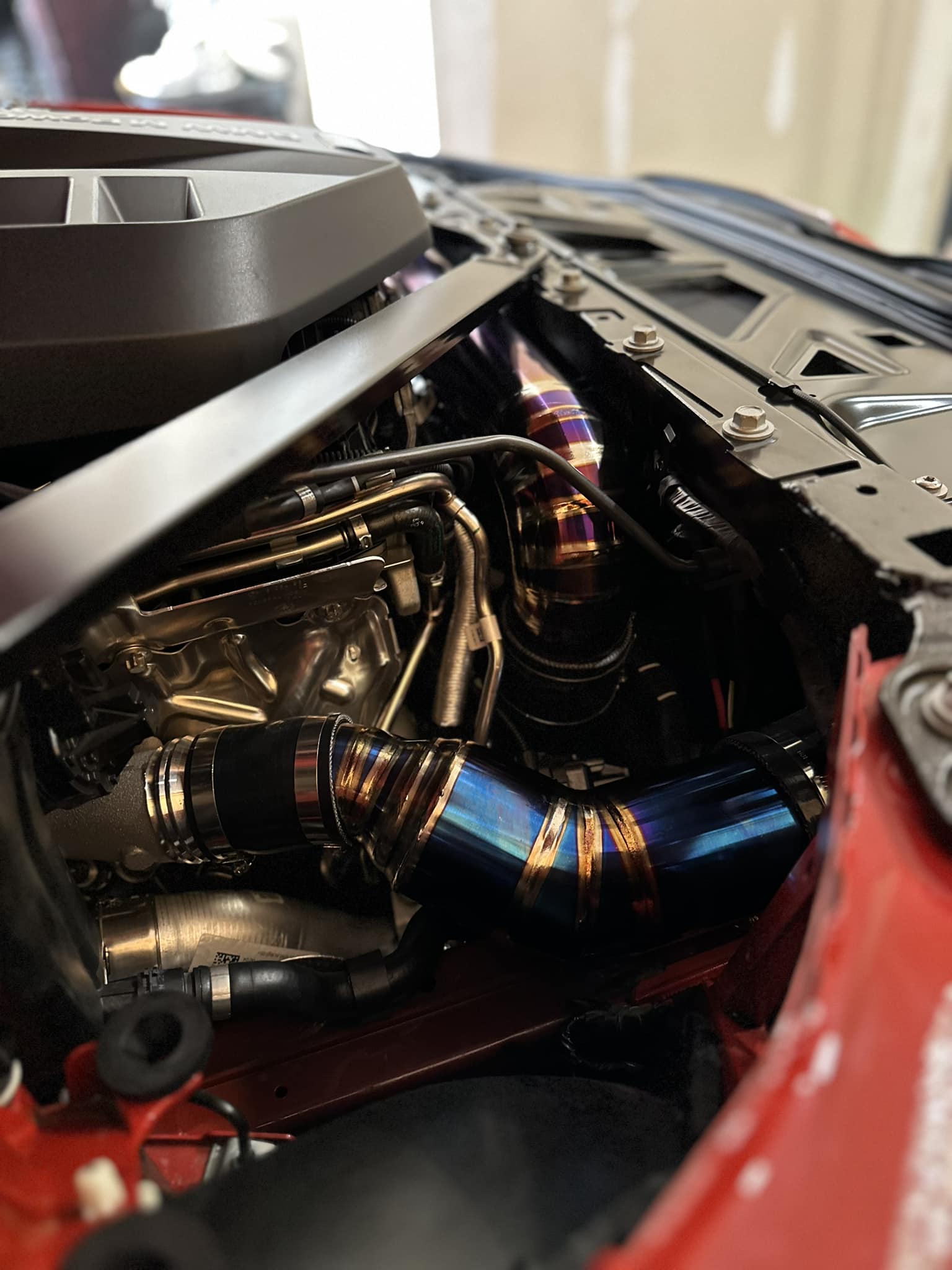 S58 High-Flow Front Mount Air Intakes - BMW G87 M2 G80 M3 G82 M4 S58 engine
