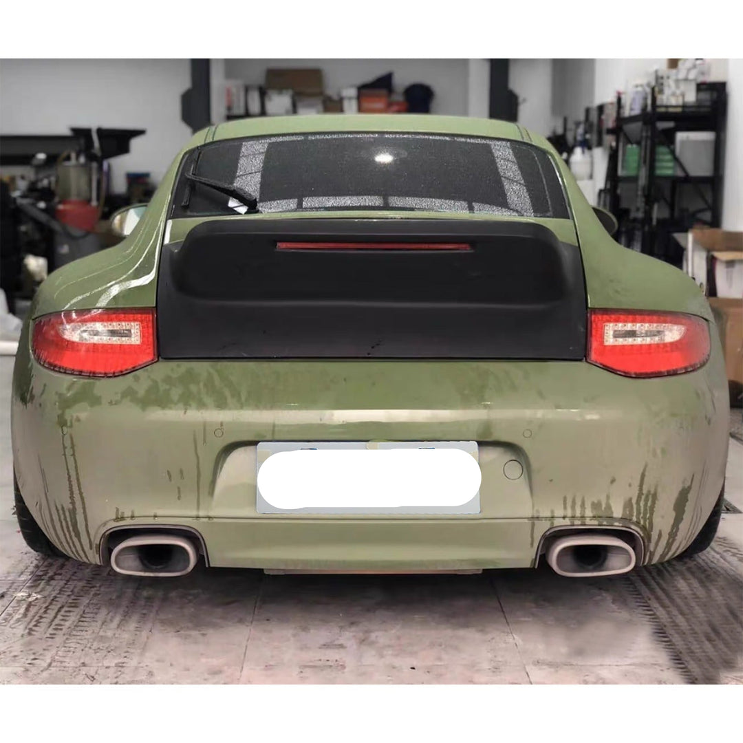 Dry Carbon Fiber Duck Tail Wing Engine Cover - Porsche 997