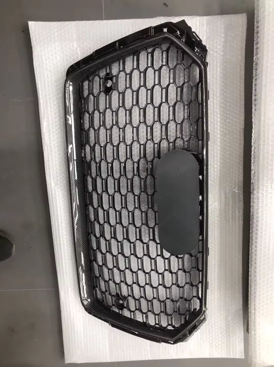 Carbon Fiber Honeycomb Grille RS3 Style - Audi A3 S3 8V.5 2017-2019