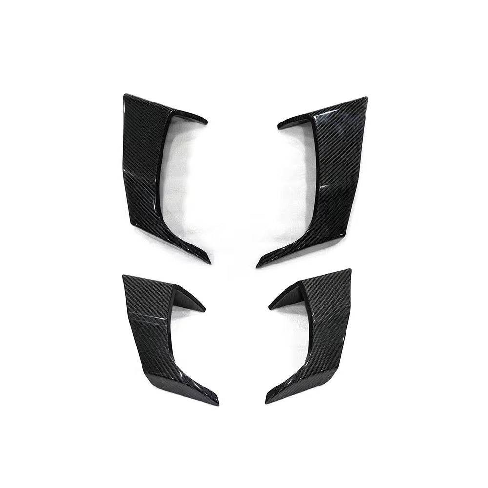 Dry Carbon Fiber TC style Side Air vent Front & Rear cover trim - Mercedes G chassis W465 G63