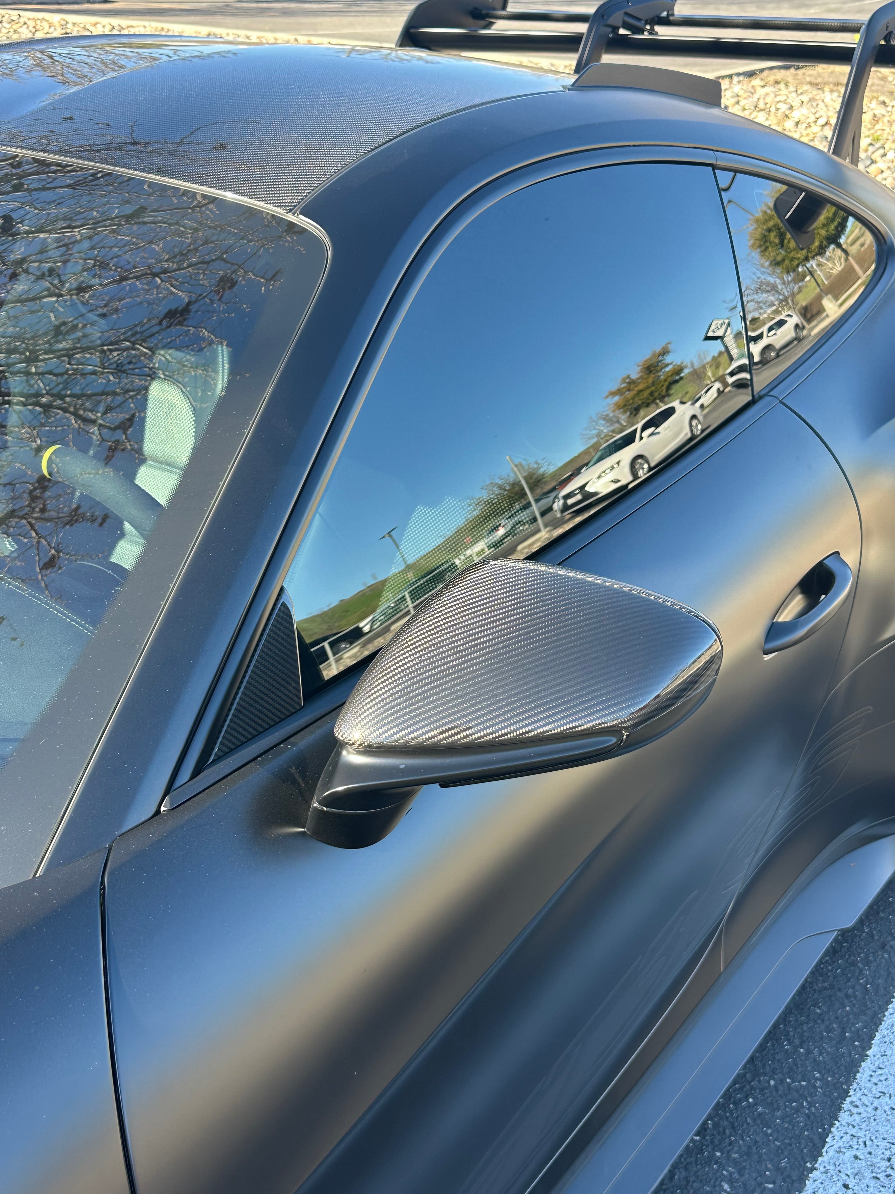 DRY CARBON MIRROR COVERS Replacement - PORSCHE 992