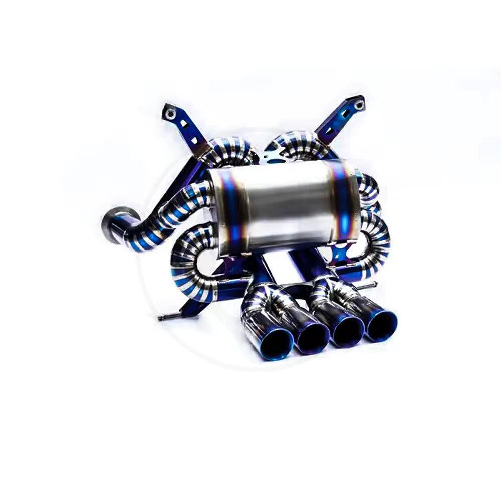 Titanium Performance Catback Exhaust System - Lamborghini Aventador S Roadster