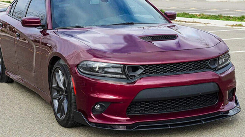 Carbon Fiber Front Bumper Lip - 15-24 Dodge Charger SRT R/T