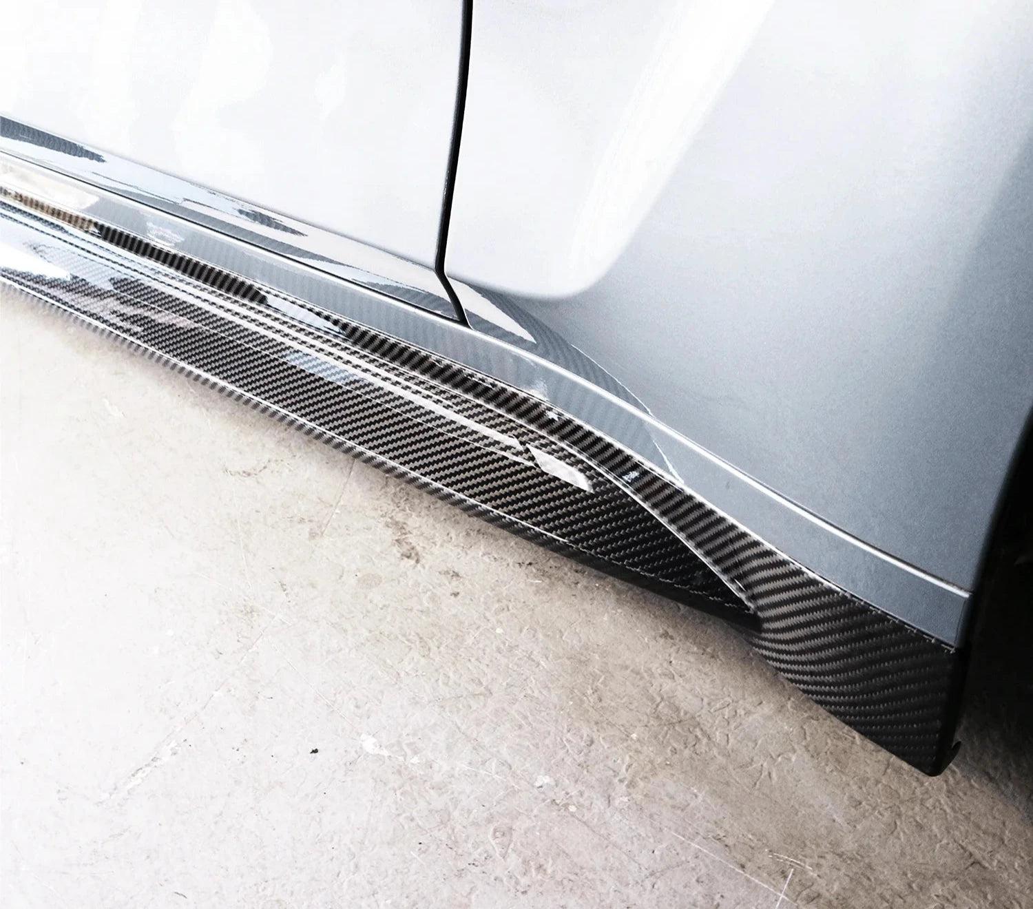 OEM Style Dry Carbon Fiber Side Skirts - BMW G80 M3 & G82 / G83 M4