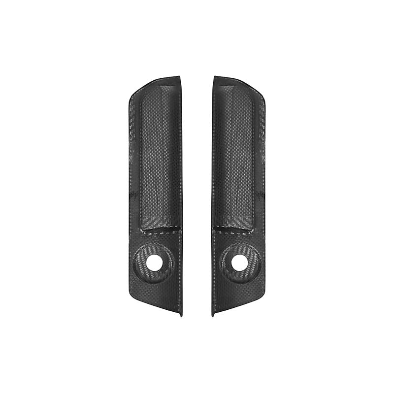 Carbon Fiber Rear Bumper Reflective Trim Cover - BMW G87 M2