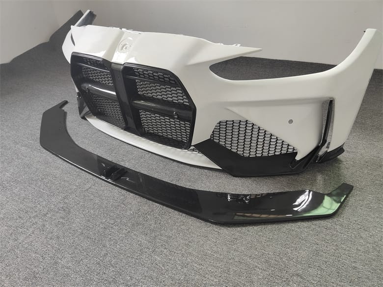 Carbon Fiber AD Style Front Bumper W/ Front Lip - BMW G80 M3/G82/G83 M4