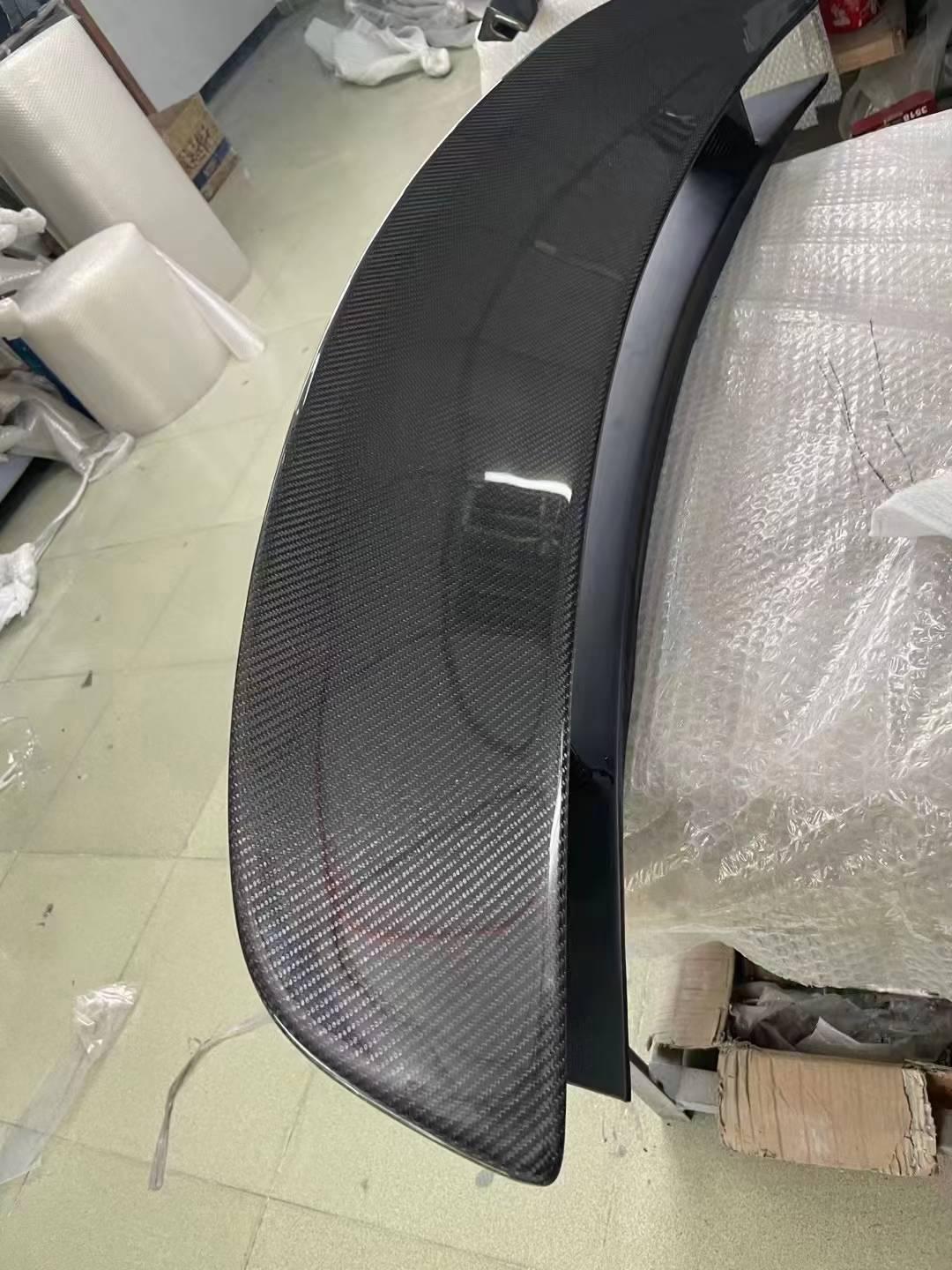 Carbon Fiber Rear Wing w/ FRP Base - Mercedes GT/ GTS/GTR