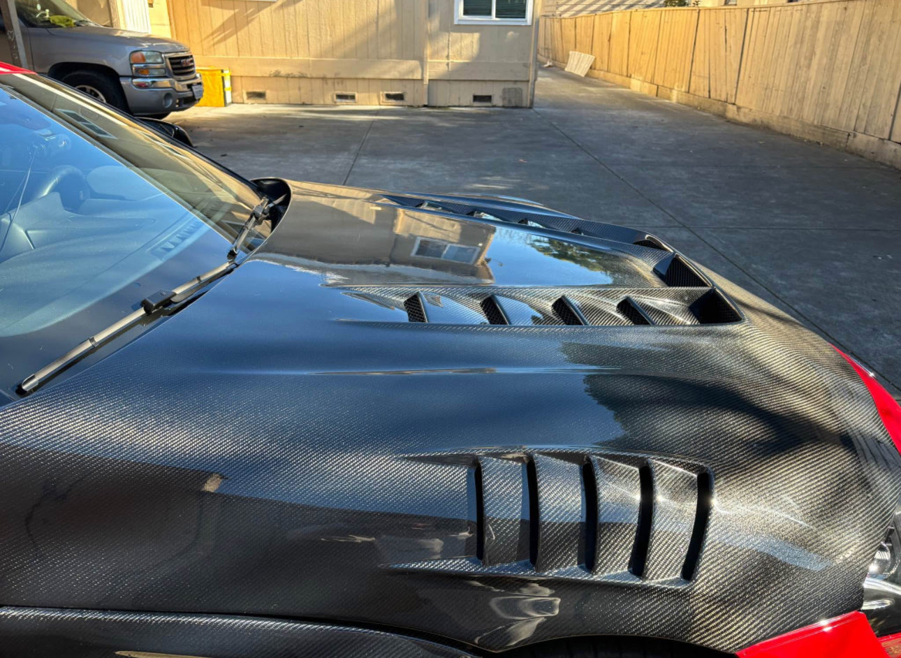 Carbon Fiber vented VRS Style Hood - Toyota Supra A90/A91