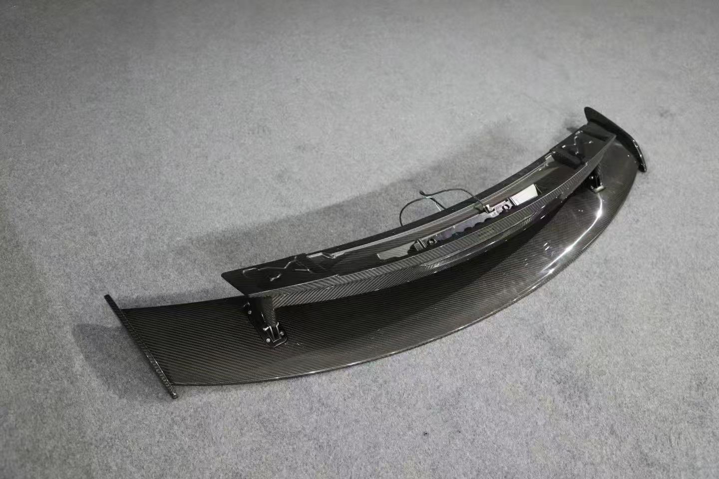 Carbon Fiber GTR Wing W/ Base Panel - Mercedes AMG GT/GTS/GTC/GTR