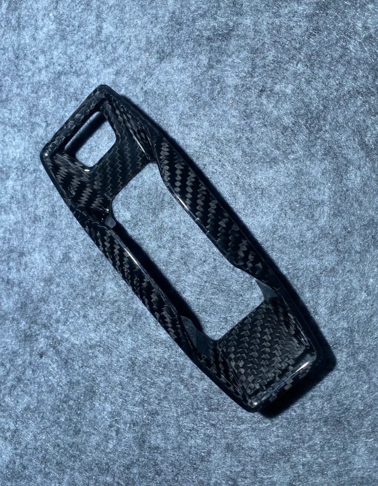 Carbon Fiber Gear Shift Panel Center Console Cover Interior Trim - Audi A3 S3 RS3 8Y.5 2025+