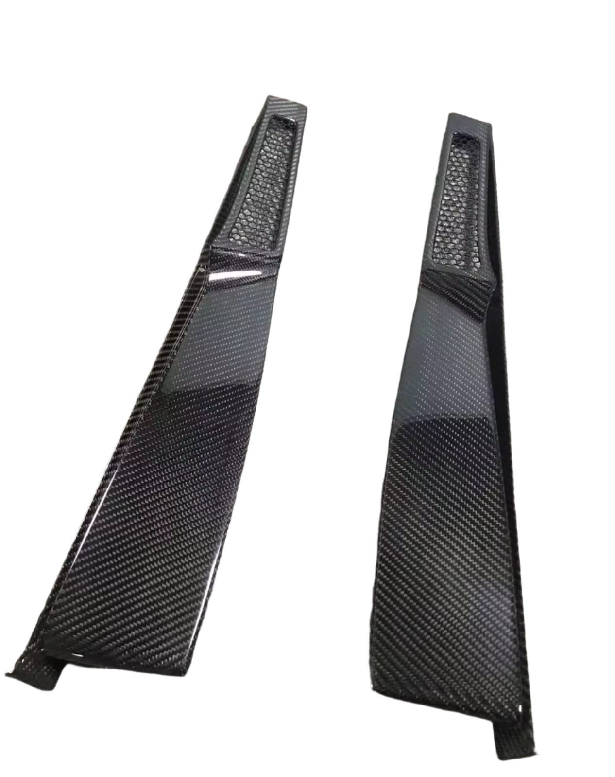 Carbon Fiber Side engine Intake Vent Trim Set - Mclaren 720s Coupe