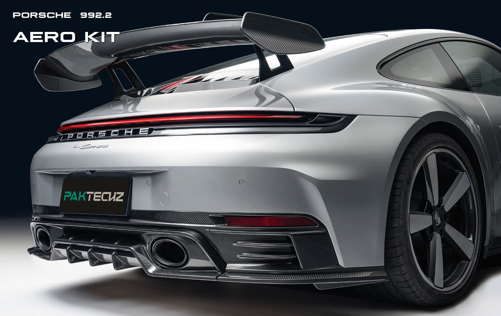 Full Dry Carbon Fiber Aero Body Kit - Porsche 911 992.2