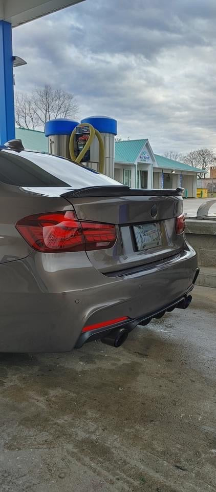 CS Carbon Fiber Trunk Spoiler - BMW F80 M3 & F30 3 Series