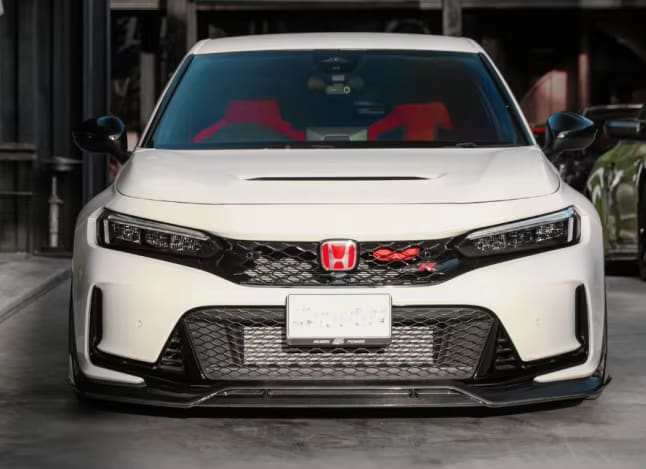 Carbon Fiber A Style Front Splitter Lip - Honda Civic TypeR FL5