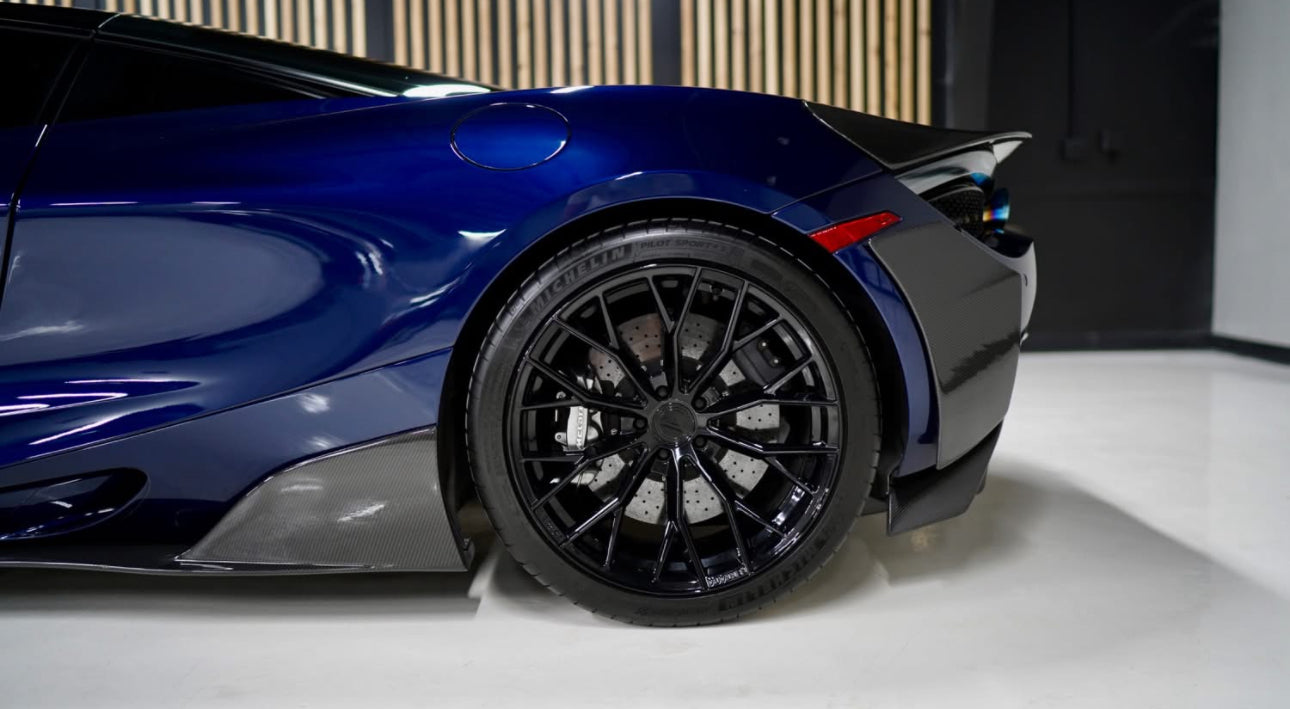 Carbon Fiber Rear Canards Flaps - Mclaren 720S