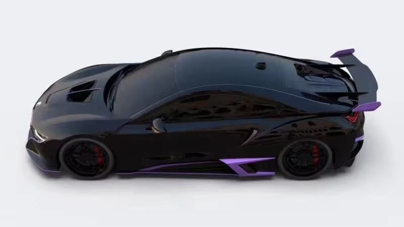 Carbon Fiber Big Upgrade Wing - BMW I8