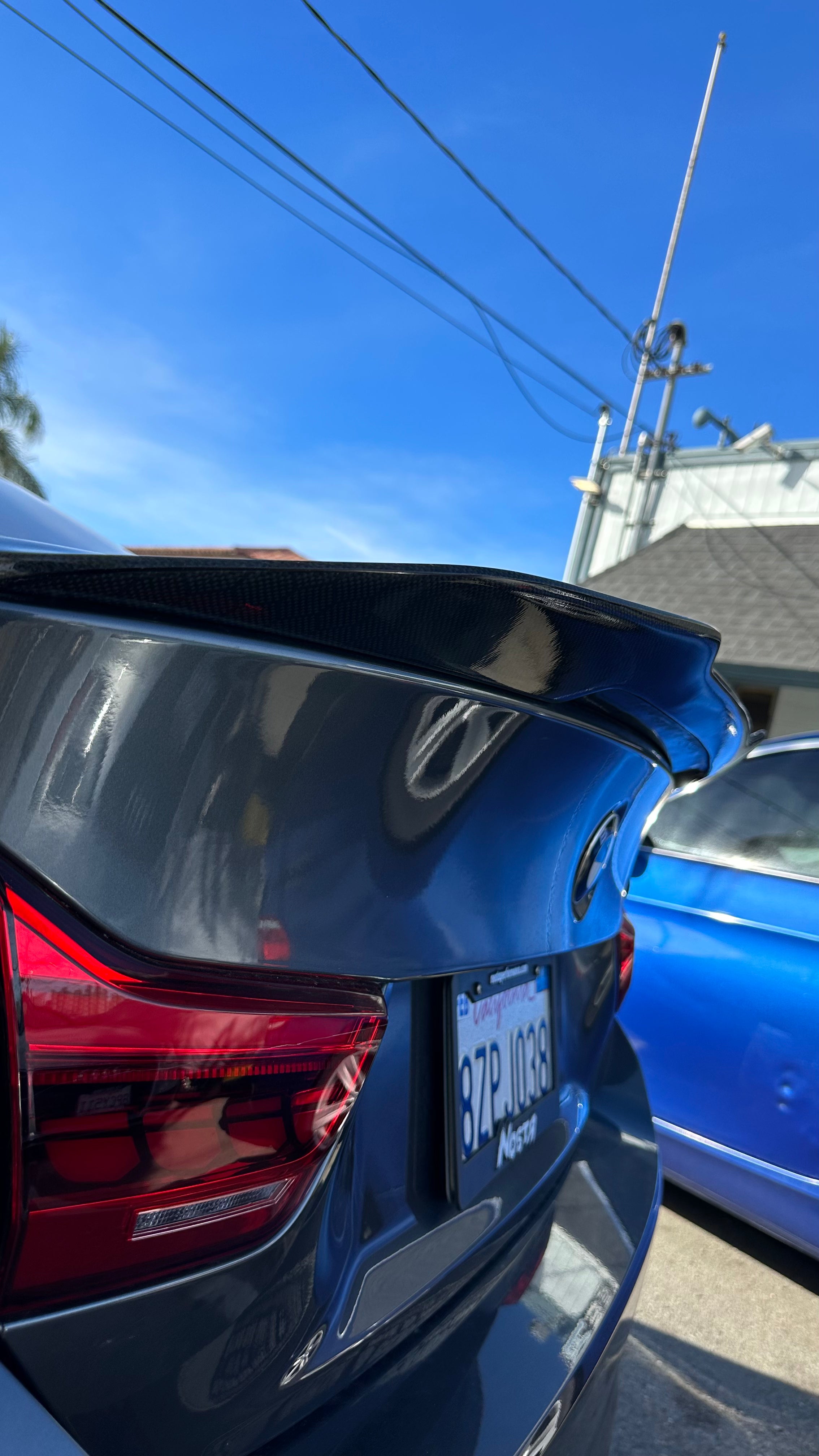 PSM Style High Kick Honeycomb Carbon Fiber Trunk Spoiler - BMW F32 / F33 / F36 4 Series