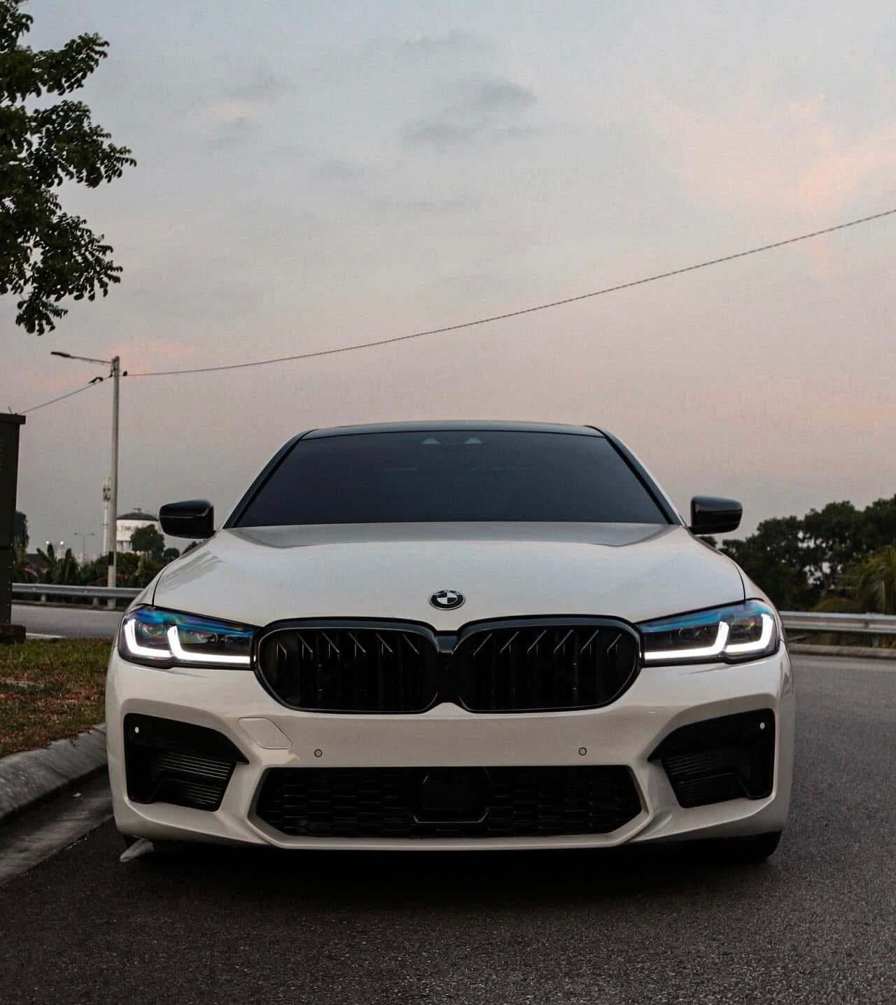 LED HEADLIGHT CSL Yellow/WHITE DRL Switchable Facelift Upgrade - BMW F90 M5 & G30 / G38 5 Series