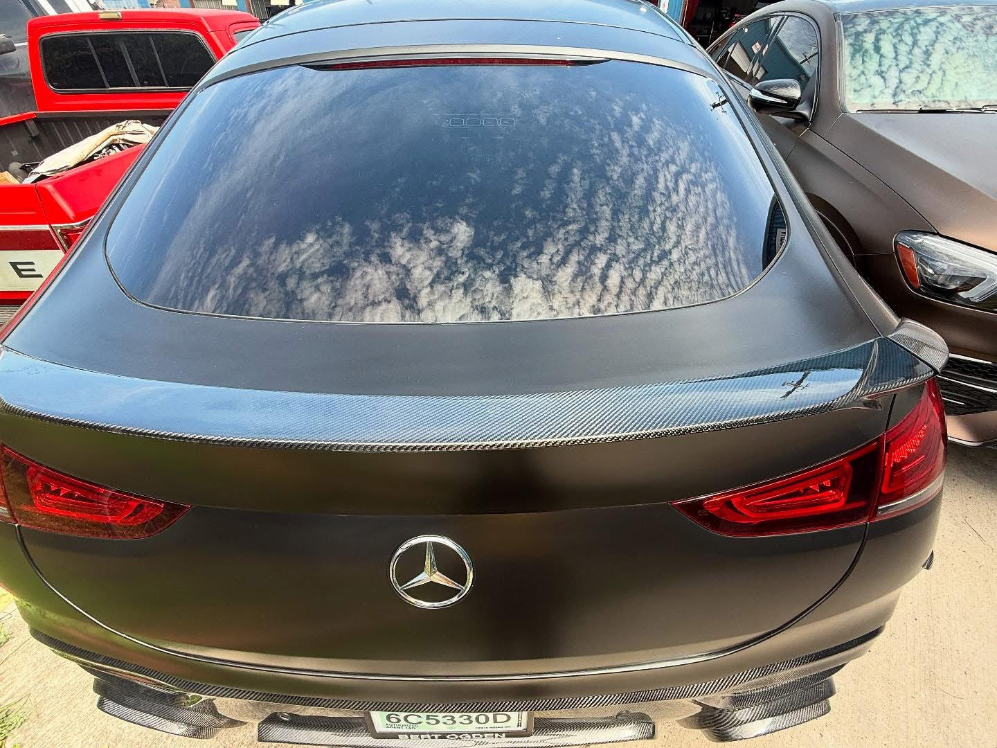 Brabus Style Carbon Fiber Aerodynamic Body Kit - Mercedes Benz C167 Coupe GLE63s/GLE53/GLE350/GLE450/GLE580 AMG