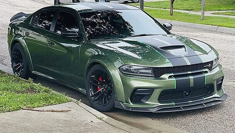 Carbon Fiber Front Bumper Lip - 15-24 Dodge Charger SRT R/T