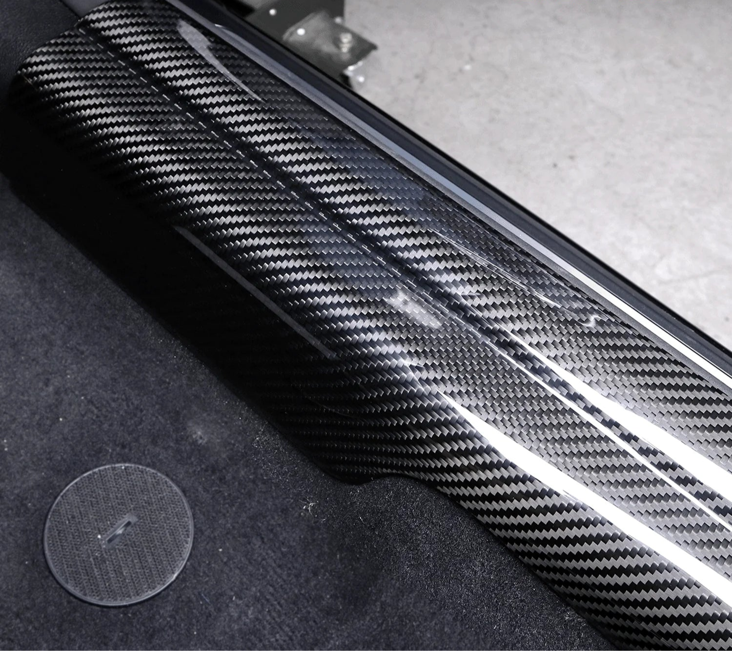 Carbon Fiber Door Sill - BMW G87 M2 G42 2 Series