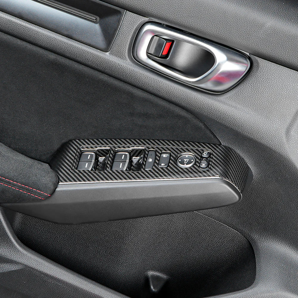 Carbon Door Switch Button Panel Kit 4PCS - Honda Civic Type R FL5 2023-25